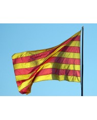 Bandera Cataluña exterior