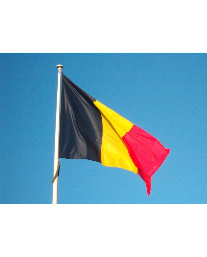 Bandera Bélgica exterior