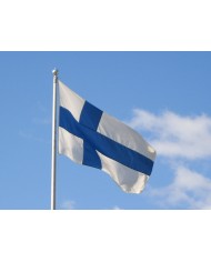 Bandera Finlandia exterior