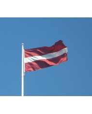 Bandera Letonia
