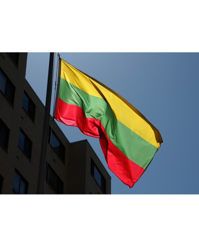 Bandera Lituania exterior