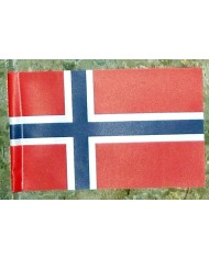 Bandera Noruega 10 x 15 cms.