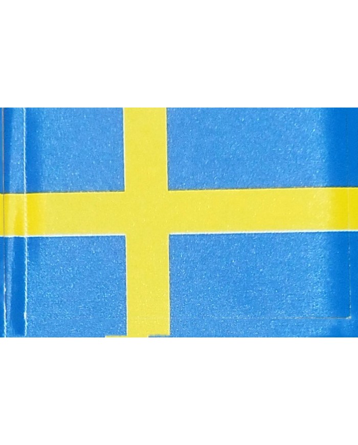 Bandera Suecia 10 x 15 cms.