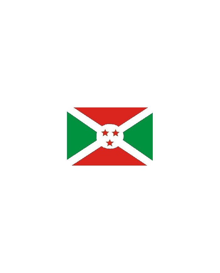 Bandera Burundi 10 x 15 cm.