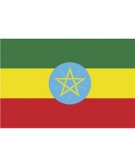 Bandera Etiopia 10 x 15 cm.