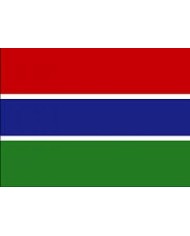 Bandera Gambia 10 x 15 cm.