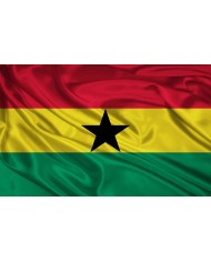 Bandera Ghana 10 x 15 cm.