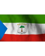 Bandera Guinea Ecuatorial 10 x 15 cm.