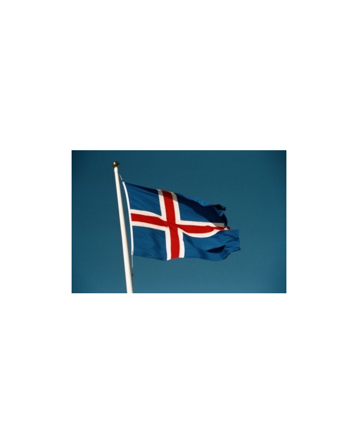 Bandera Islandia exterior