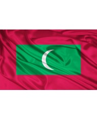 Bandera Maldivas 10 x 15 cm.
