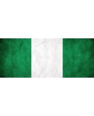 Bandera Nigeria 10 x 15 cm.