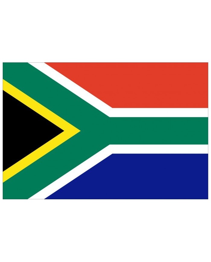 Bandera Sudáfrica 10 x 15 cm.