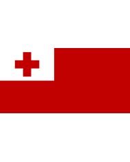 Bandera Tonga 10 x 15 cm.