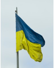 Bandera Ucrania exterior
