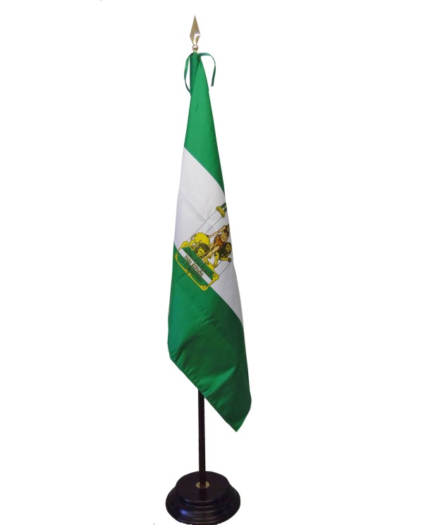 Bandera Andalucía para interior