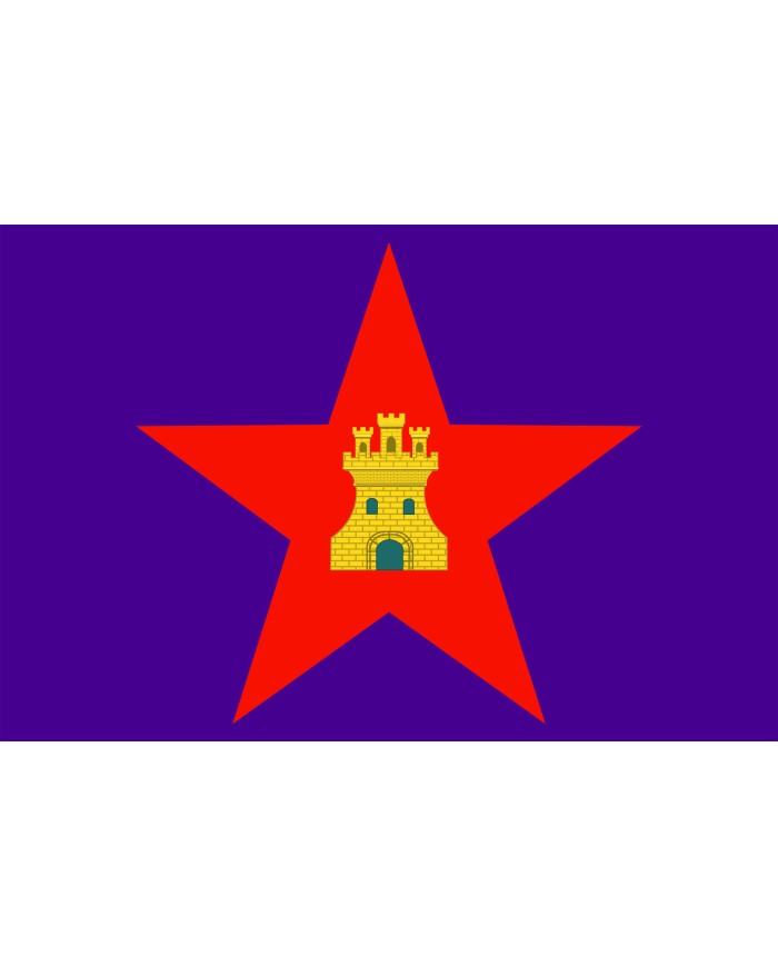 Bandera Pendón Estrellado de Castilla