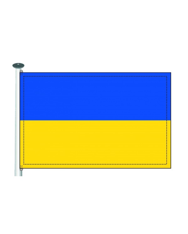 Bandera Ucrania para exterior
