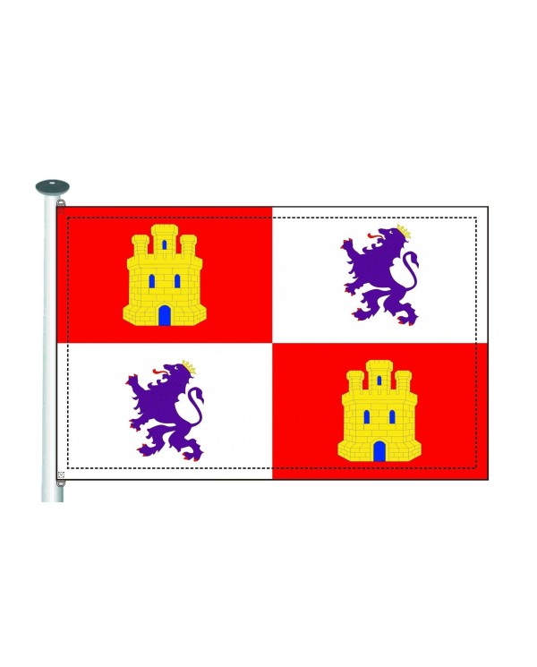 Bandera Castilla y León exterior