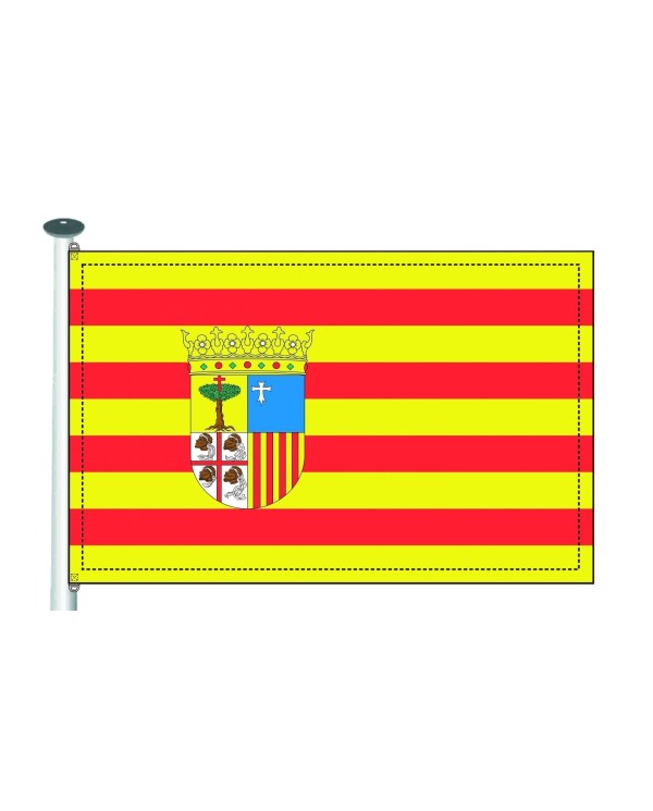 Bandera Aragón exterior