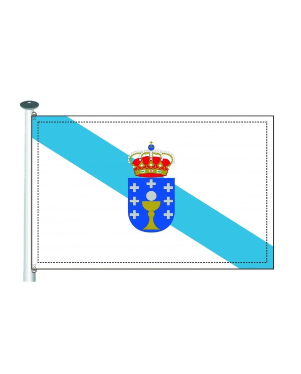 Bandera Galicia exterior