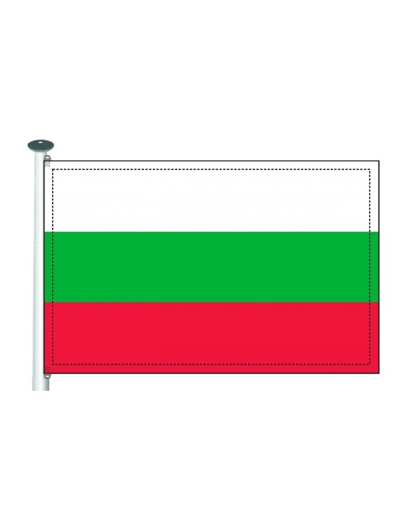 Bandera Bulgaria exterior