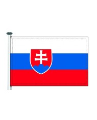 Bandera Eslovaquia exterior