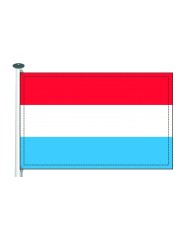 Bandera Luxemburgo exterior