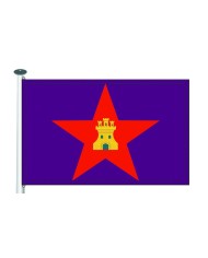 Bandera Pendón Estrellado de Castilla