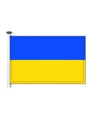 Bandera Ucrania 10 x 15 cm.