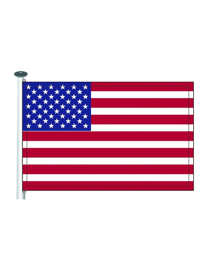 Bandera Estados Unidos 10 x 15 cms.