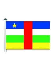 Bandera República Centro Africana 10 x 15 cm.